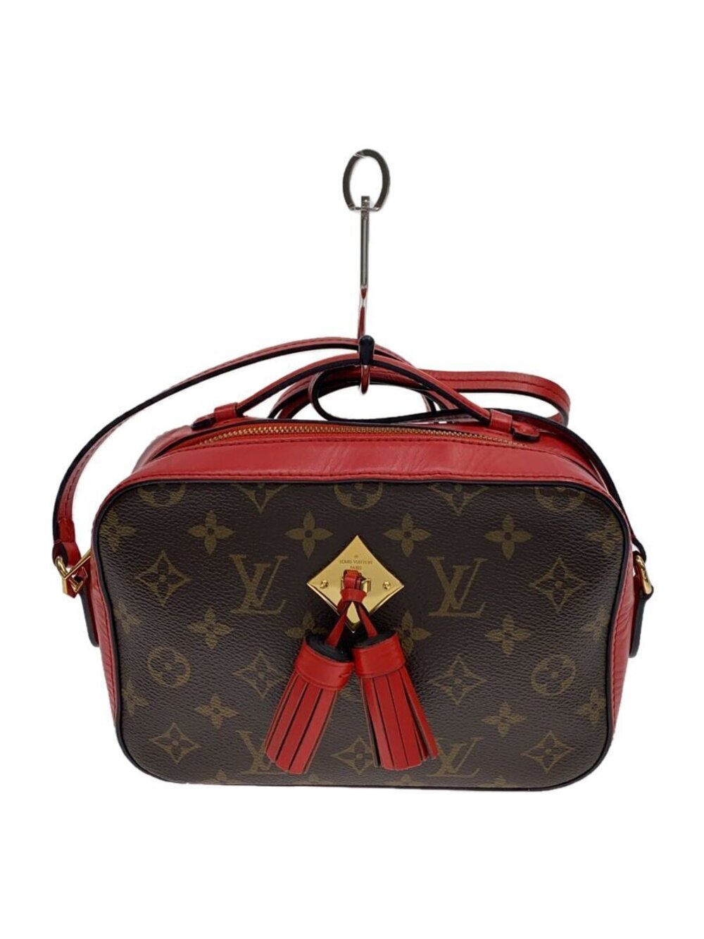 LOUIS VUITTON Saintonge Monogram Canvas Brown